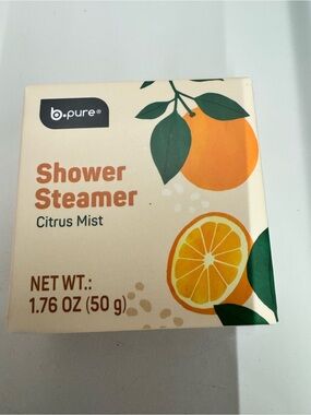 Citrus Mist Shower Steamer - Orange